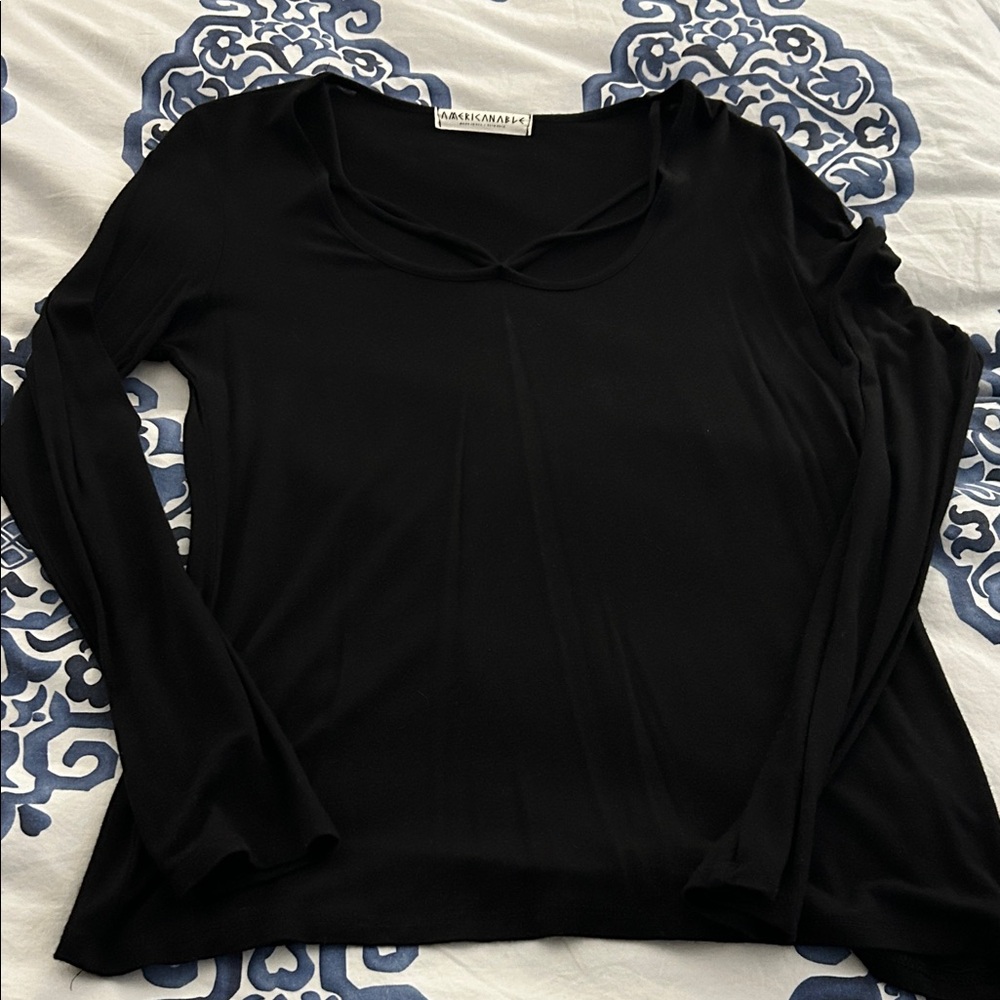 Cross Cross Black Top